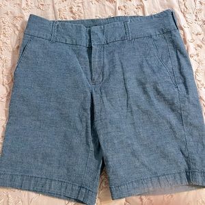 J. Crew denim Bermuda shorts
